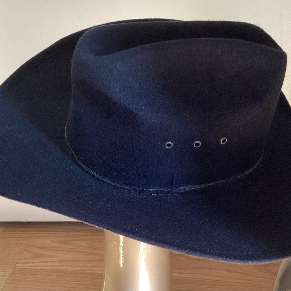 Midnight Black Western Hat - Picture 6 of 10